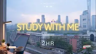 3-HOUR STUDY WITH ME 🌅 Beijing Sunrise | Pomodoro 50/10 | Live Study Session | Lofi Music