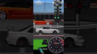 HONDA NSX VS NISSAN R34 GTR#shorts #pixelcarracer