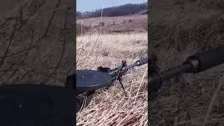 Ukrainian troopers upgraded the Soviet DP-27 machine gun by installing a silencer and a sight