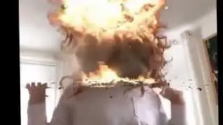 Exploding face