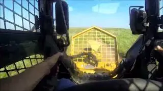 How to operate a Turbo Saw on a John Deere