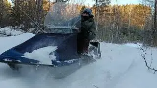 В тайгу по лесным путикам. Чай на костерке у охотничьего стана.