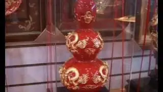A Lacquered Thread Sculpture Shop in Beijing, Clip 1 of 3