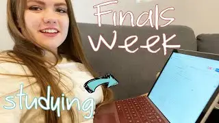 College Finals Week I Aud Vlogs