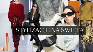 Jak Ubrać się na Święta🎄⭐️ 4 Stylizacje! Jedwabna marynarka, wełniana maxi sukienka…