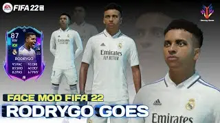Rodrygo face mod fifa 22 PC