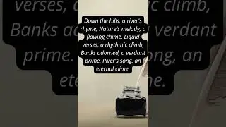River's Melody: Flowing Waters, Calming Currents