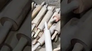 Process of making wooden Rolling board and pin#manufacturing  #shorts