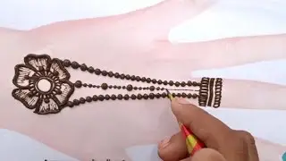 Eid/Rakhi2019 Special Easy Stylish Jewellery Mehndi Design For Hands l Simple Mehndi Design