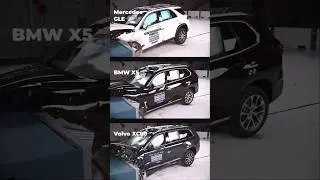 Ultimate SUV Crash Showdown: Mercedes GLE vs. BMW X5 vs. Volvo XC90 at 40mph! Who&rsquo;s the Toughest?