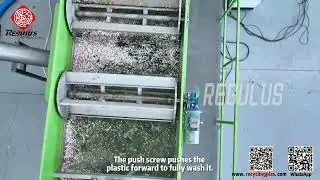 🌟 High efficiency and environmental protection: PP PE washing line 🌟