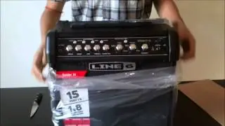 Line 6 Spider IV Amplificator Unboxing and Sound Demo