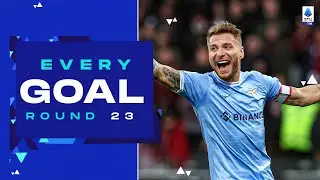Immobile back at his best | Every Goal | Round 23 | Serie A 2022/23