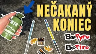 TEST EFEKTOVEJ PYROTECHNIKY OD EKOPYRO 😱