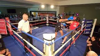 Ultra White Collar Boxing | Leicester | Kirsty Lady Southpaw Pearson V Imogen Smith