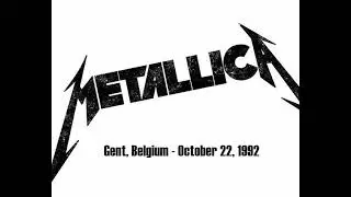 Metallica at Flanders Expo, Sint-Denijs-Westrem, Belgium - October 22, 1992