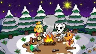 🎄 Animal Crossing Christmas Lofi ❄️ - Island Broadcast
