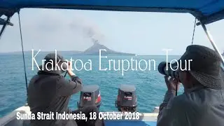 Anak Krakatau eruption on September 18th 2018