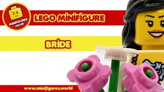 💍 LEGO minifigure: Bride (twn257) 💍 [WEDDING]