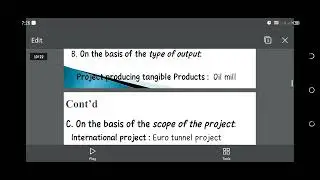 Definition of project,key characteristics of project, classification of project project management