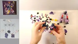 Knock off Lego Knock off Rick Dom from Gundam ASMR? build along step by step video