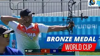 Abhishek Verma 🇮🇳 VS Chen Chieh-Lun🇨🇳 | Bronze Medal Match | 2025 Archery World Cup