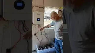 Interview with a customer showing his 3,000 watt off grid solar system