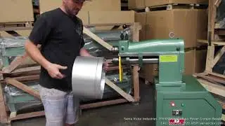 Sierra Victor Machinery: TIN KNOCKER 18 ga. Power Crimper Beader