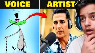 VOICE BEHIND FAMOUS CARTOON / ANIMES 😯
