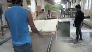 Plywood Cutting DD Saw Machine BA Plywood Thumby Mangalore