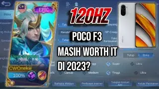 POCO F3 DI 2023! TEST GAMEPLAY  MOBILE LEGEND USE YSS