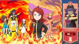 Pokemon Masters EX Pasio Tower Fire Tower Floor 1-29 FULL PLAYTHROUGH