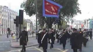 Salvation Army Bristol Easton Band - March to the Cenotaph - Remebrance Sunday 2009