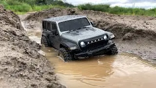 SWEEP THE STREETS - Austarhobby ax-8560 : RC SUV Jeep Wrangler
