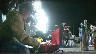 Missouri S&T's Stage Pyrotechnics class final exam