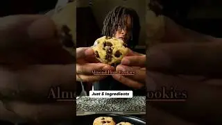 Almond Flour Cookies #plantbased #food #chocolatechipcookiecake #vegan #baking #almondflour