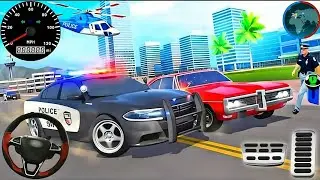 🚨 Police Car Chase Simulator 3D Game - Real Cop Cars Driving Simulator 2025 - Android Gameplay