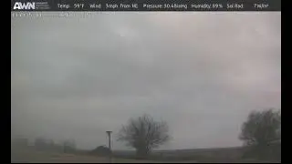 SE Bell County Texas, Timelapse Weather Cam, Jan. 22 to Jan. 23, 2026 6am