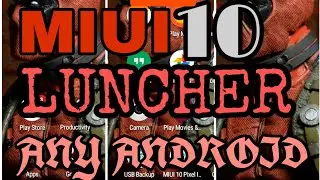 REDMI NOTE 7 PRO LUNCHER || MI LAUNCHER || MIUI 10 LAUNCHER || FOR ANY ANDROID