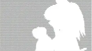 Bad Apple But Played On Notepad