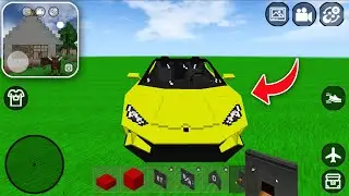 How to SPAWN Working CAR in MINI BLOCK CRAFT 3D