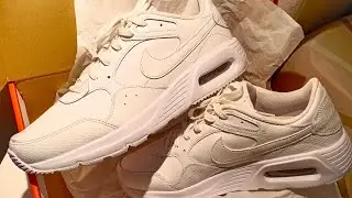 Unboxing NIKE AIR MAX SC LEA | White-Blanc | Nursing Shoes