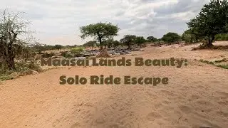 Solo Ride Through Kenya’s Maasai Heartland | Kajiado, Mile 46 & Kipeto Wind Farms Adventure