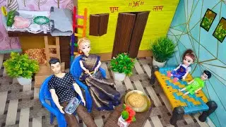 anus barbie house epi-58/ Barbie doll all day routine/ Barbie morning routine/ village Barbie doll