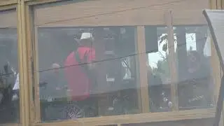 Mendocino band at the Rollerville Cafe in Point Arena from the Lighthouse Pointe hot tub.