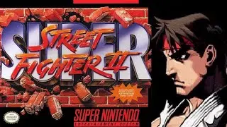 Street Fighter II: The World Warrior Ryu Super Nintendo (SNES) Full Gameplay Playthrough