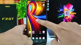 How to Enable Double TAP to Lock the screen or wake the screen in Poco F3 GT