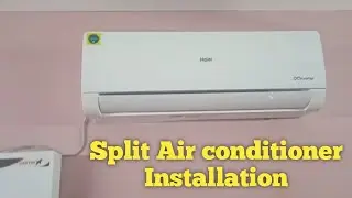 Split Airconditioner Installation தமிழ் / AC fixing