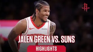 Jalen Green (33 points) Highlights vs. Phoenix Suns | Houston Rockets