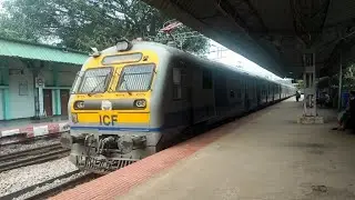 3 phaser ICF Memu Train Arrival & Departure At Lottegollahalli